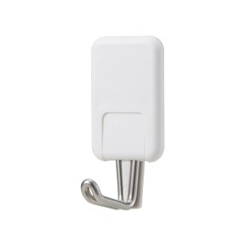LEC H00419 Strong Magnetic Hook (Large) 1 Pack, Maximum Load Capacity: 8.8 lbs (4 kg), White