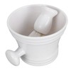Men Beard Foaming Brush Set Soap Bowl Brush Rack Rich
