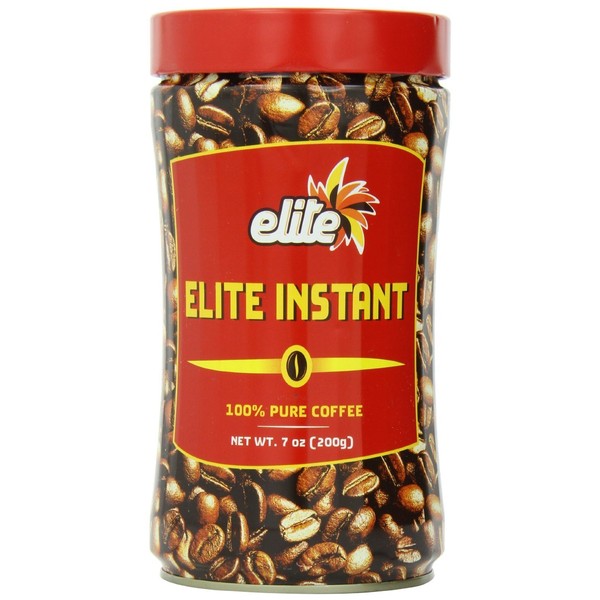 Elite Instant Coffee, 7oz (3 Pack) | Rich & Aromatic, Product of Israel, Kosher excluding Passover