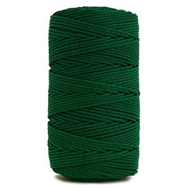 Rosary Twine, Twisted Nylon. Size #36, Green, 1 lb 1-Pack