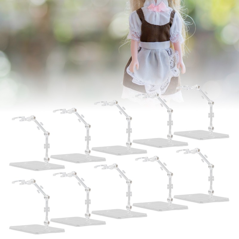 10 Pcs Figure Model Stand High Stability Figure Display Holder