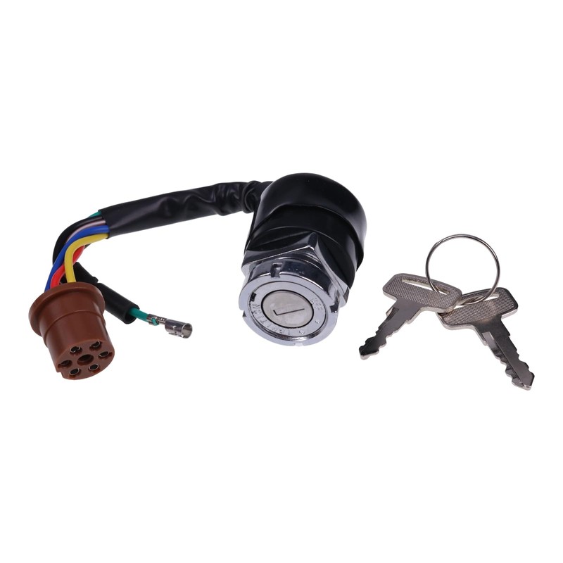 IEQFUE Ignition Key Switch Combination Switch 35100-098-672 Compatible with Honda