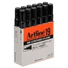 Artline Ek-19 2.0mm -5.0mm Chisel Style Acrylic Fibre Nib Marker