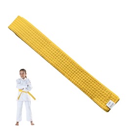 XPEX 200 cm Judo Belt Judo Karate Belt Martial Arts Karate Judo Cotton Taekwondo Belts Professional Karate Aikido Belt for Children Adults Martial Arts Belt (White)