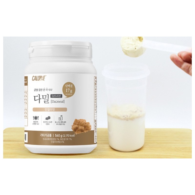 칼로바이 다밀 뉴트리션 분말 인절미맛, 560g, 1개 Calobye Damill Nutrition