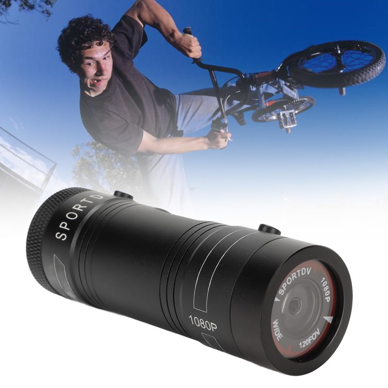 Sports Bike Camera Waterproof Motorcycle Helmet Camera HD 1080P with