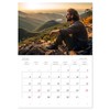 A delicate touch of adventure (Monthly Wall Calendar 2025 16.5"