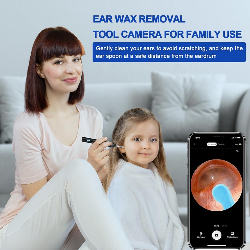 Ear Wax Removal Cleaner with Camera: Favofit Earwax Otoscope with