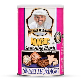 Chef Paul Magic Seasoning Blends Sweetie Magic | Sugar & Citrus Flavor Mix | Dessert & Breakfast Seasoning | Baking & Cooking Sweetener | No MSG & Preservatives | 32 Oz Canister (Pack of 1)