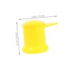 ABOOFAN 12pcs Yellow Wheel Nut Indicators High Visibility Loose Lug