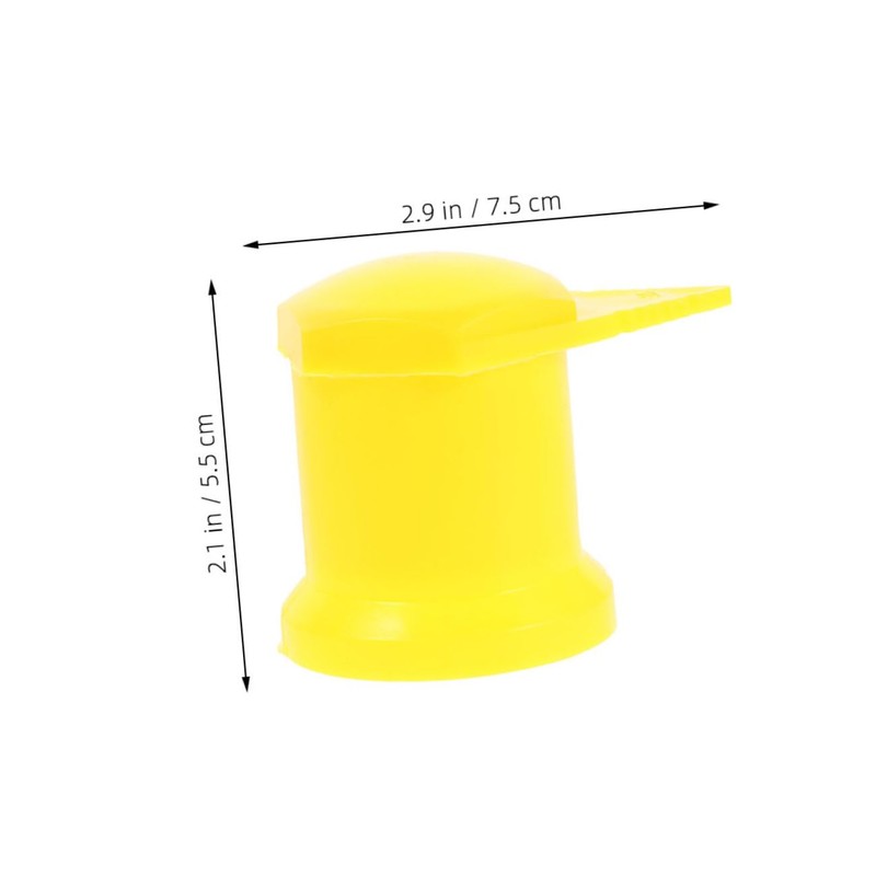 ABOOFAN 12pcs Yellow Wheel Nut Indicators High Visibility Loose Lug
