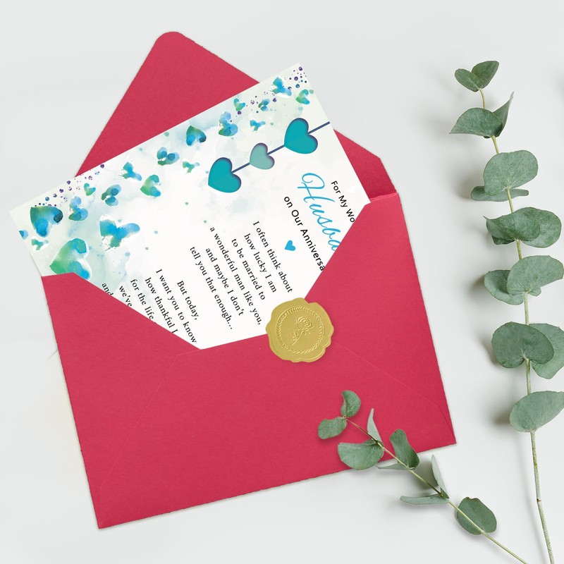 Missonemi Husband Anniversary Card