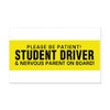 CafePress Student Driver Parent On Board! Rectangle Car Mag Rectangle