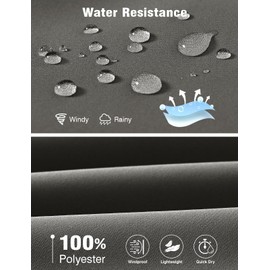 TBMPOY Men's Lightweight Jackets Casual Windbreaker Stylish Light Fall Spring Golf Work Dress Business Deep Gray L