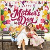 Mothers Day Backdrop Happy Mothers Day Banner for Mother's Day