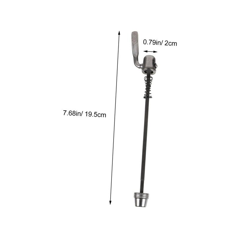 Mipcase 2Pcs Quick Release Skewer Axle for Indoor Trainer Steel