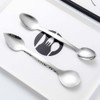 2 Packs Grapefruit Spoons Double-Headed Grapefruit Spoons Stainless Steel Spoon