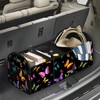 FREZORA Butterfly Printed Pattern 50L Waterproof Polyester Trunk Organizer Car