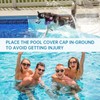 30 Pcs Trdzi Pool Cover for Fence Hole Deck Patio