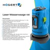 Högert Technik Professionelle, selbstnivellierende Laser-Wasserwaage, Arbeitsbereich: Radius bis 5 m