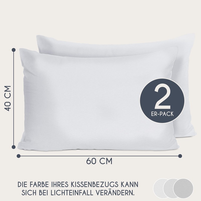 Cushion Cover 50 x 80 cm Renforcé Cotton (Set of