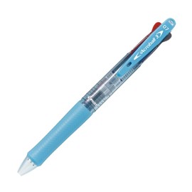 Pilot BKAB40FCSL Tri-Color Ballpoint Pen, Acroball 3, 0.7, Clear Soft Blue