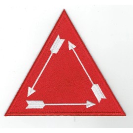 ORDER OF THE ARROW - 6" Triangular "VIGIL" Jacket Patch -- Brand NEW & MINT!!!!