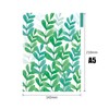 CLKE 6 Pieces A5 Plastic Dividers Dividers 6 Holes Dividers