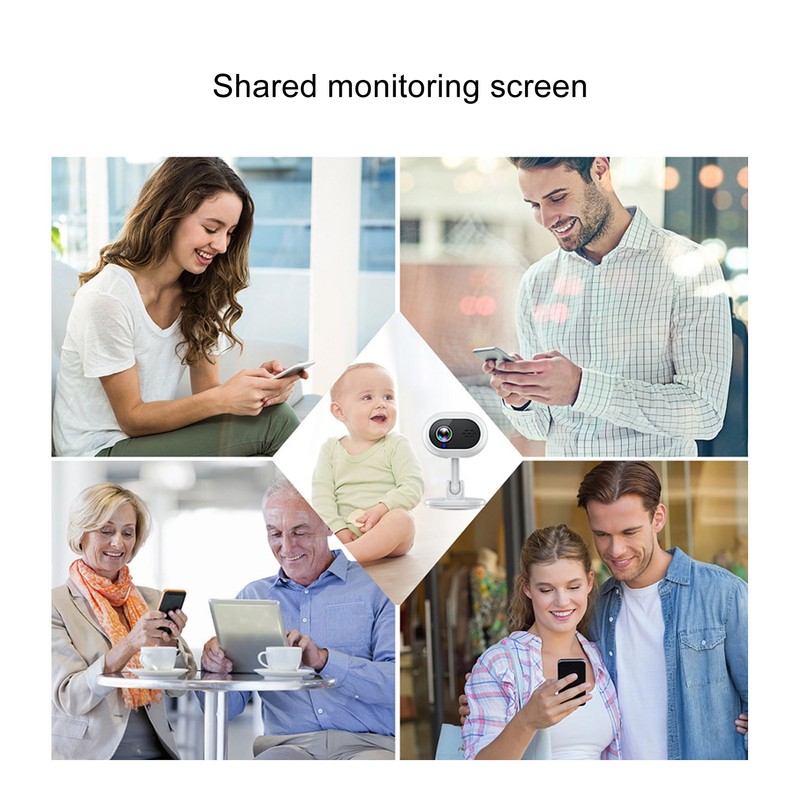 Smart Security Camera HD Night View Plug In 360 Degree