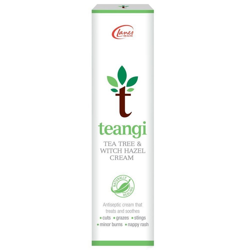 Lanes Teangi Tea Tree & Witch Hazel Cream 28g (Pack