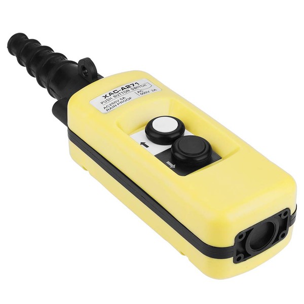 Crane Hoist Control Switch,500V 2 Ways UP Down Lifting Pendant