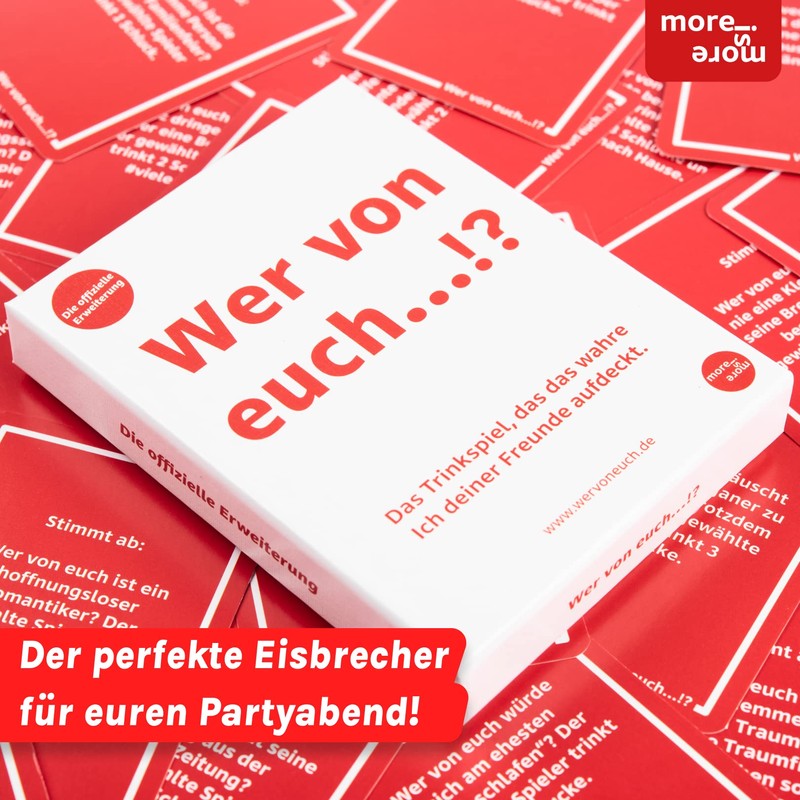 Wer von euch...!?® - White Edition - Party Game -