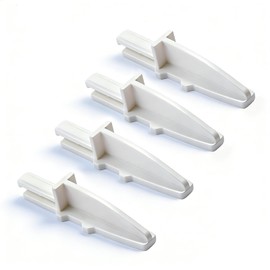 4 Pack Box Fan Replacement Feet for Lasko 20" Box Fan, White Upgraded Version Pedestal Feet For A Box Fan Adopt Durable Plastic Material Stronger Than Original, Stable Design Prevents Overturning