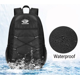 Foldable Ultra Lightweight Hiking Backpack for Outdoor Adventures,Water Resistant Backpack for Travel Camping Outdoor Hiking Daypack