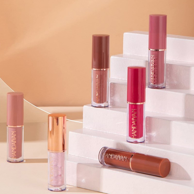 Holzsammlung 12 Colours Matte Liquid Lipstick Waterproof Durable Matte Liquid