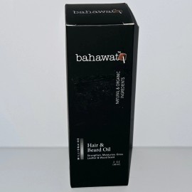 BAHAWAT Premium Hair & Beard Oil~Natural & ORGANIC~Black Seed Oil 60ml~USA made!