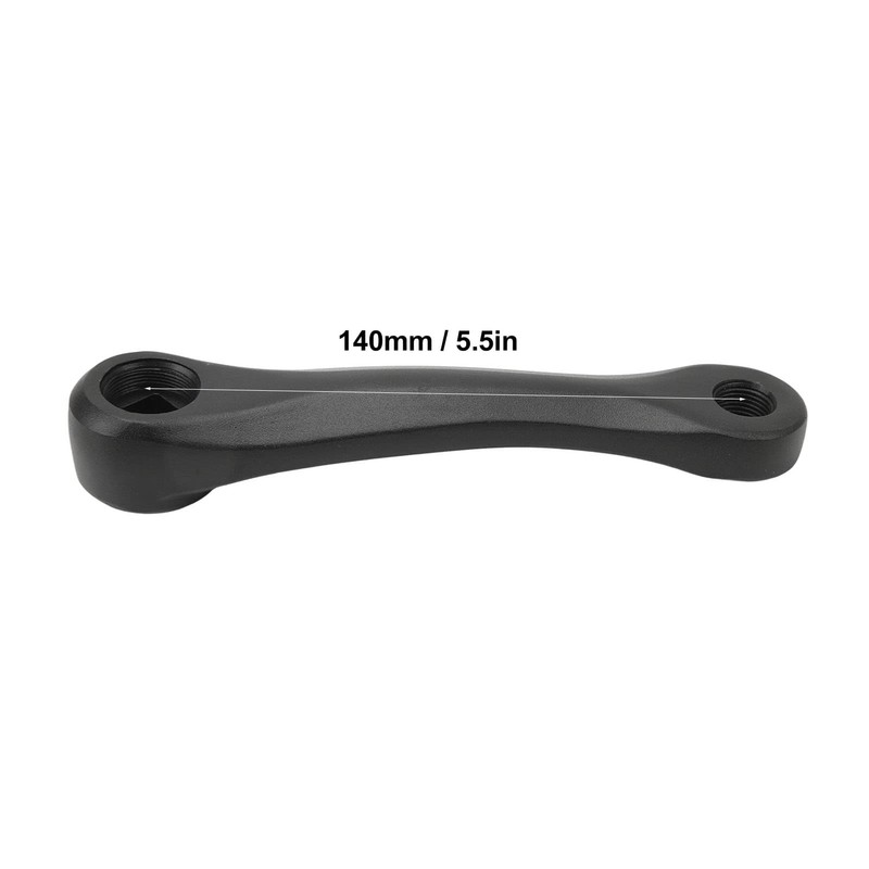 Bicycle Diamond Hole Crank 140 mm Lightweight Aluminium Alloy Electric