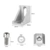 Bohaner 20 x Mounting Material Angle Aluminium Profile 20 x