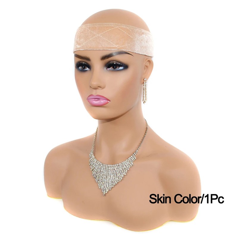 Velvet Wig Grip Headband for Secure Wig Wear – Adjustable