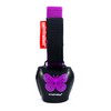 swisstrailbell® Mexico Edition Deep Black: Purple Mariposa, Purple Band, Bicycle