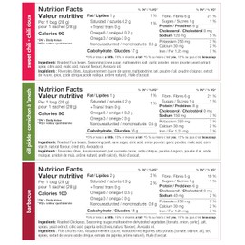 Three Farmers Healthy Variety Snack Packs - Roasted, Never Fried - Protein Rich healthy snacks for adults and Kids, Sweet Chilli & Dill Pickle Fava Beans, BBQ Chickpeas x 18 Pack - Gluten-Free, Low Calorie, High Fibre, Non-GMO