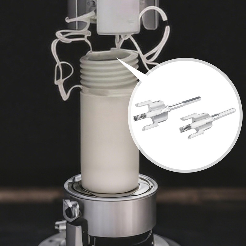 2Pcs Integrated Internal External Pipe Threading Tool, Electric Drill Compatible