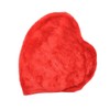 Heart Hot Water Bottle 1.65 Litres Heart Shaped Hot Water Bottle with Plush Cover Red