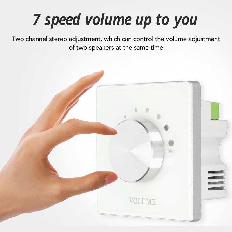 in Wall Speaker Volume Control, Home Audio System Smart Volume