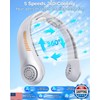 EYERZ 5-Spee 360 DEGREE Portable Neck Fan W/COOL NECK PADS