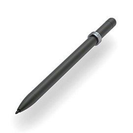 Aviación de aluminio Lápiz mecánico, lápiz de control magnético, lápiz multifuncional, lápiz mecanizado CNC, 2,0 mm, 2B (negro)
