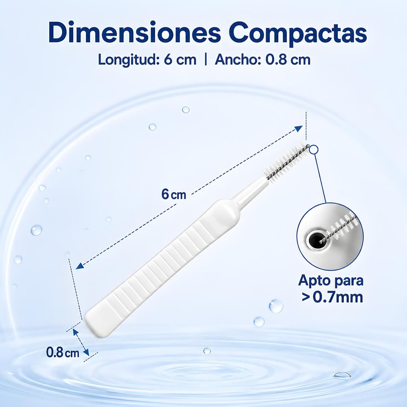 50pcs Cepillo de Limpieza para Cabezal de Ducha,Cepillo para Regadera