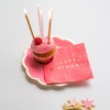 Talking Tables 16 x Candeline di Compleanno Rosa, Oro e