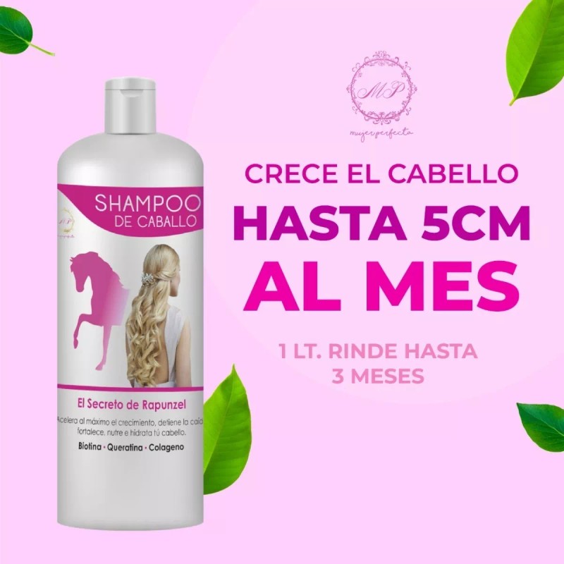Mujer Perfecta Shampoo Crece Abundante