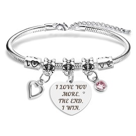 Girlfriend Valentines Gift,Valentines Birthday Graduation Anniversary Christmas Girlfriend Wife Bracelets Gifts from Husband Boyfriend Retirement Appreciation Present Stocking Fillers for Women Ideas